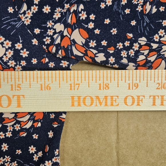Boden Scoopneck Floral Dress Navy Pockets Mini Office Casual Size US 4P - Picture 12 of 16